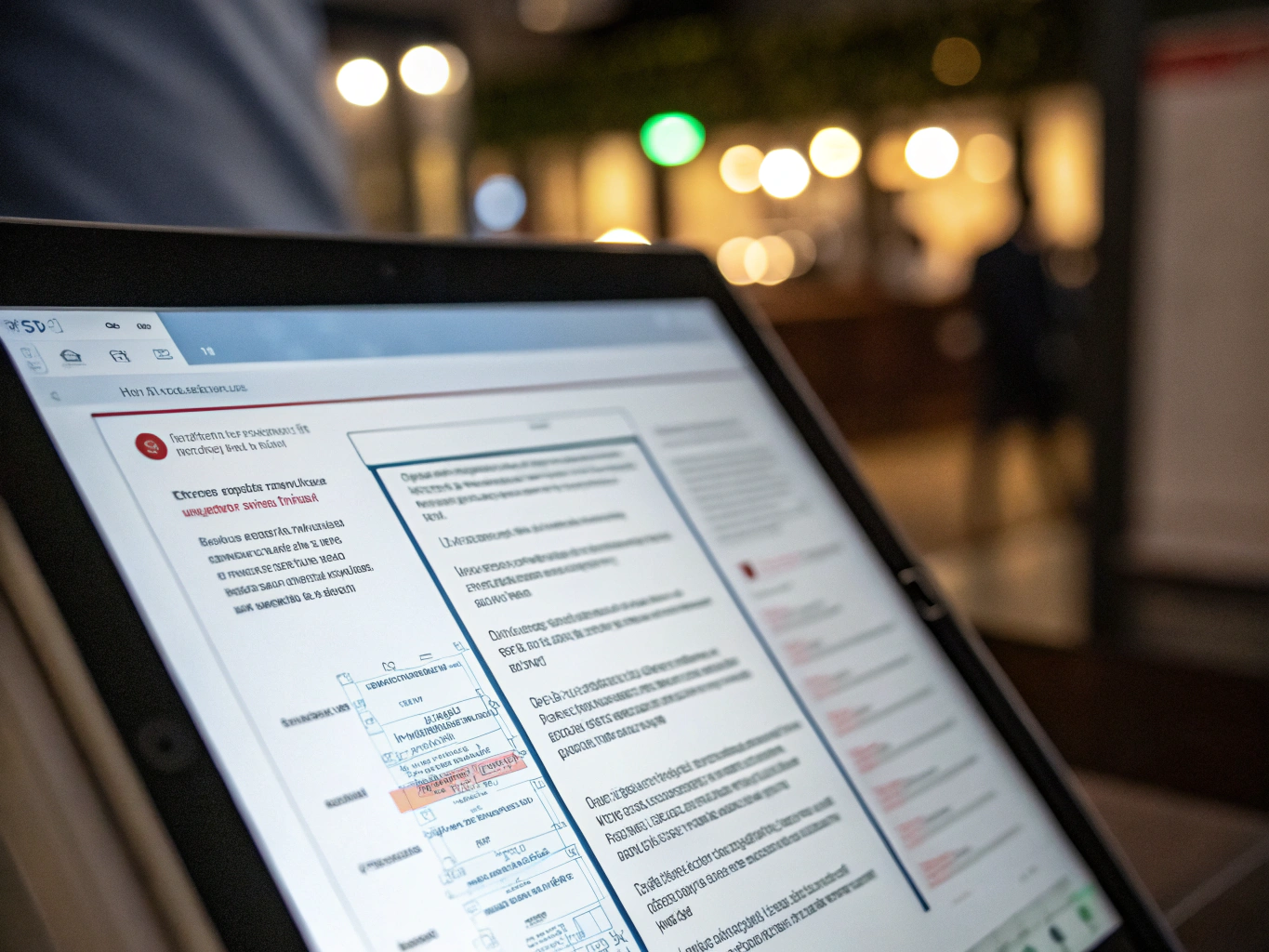 DocuFlux document parsing interface with extracted structured fields